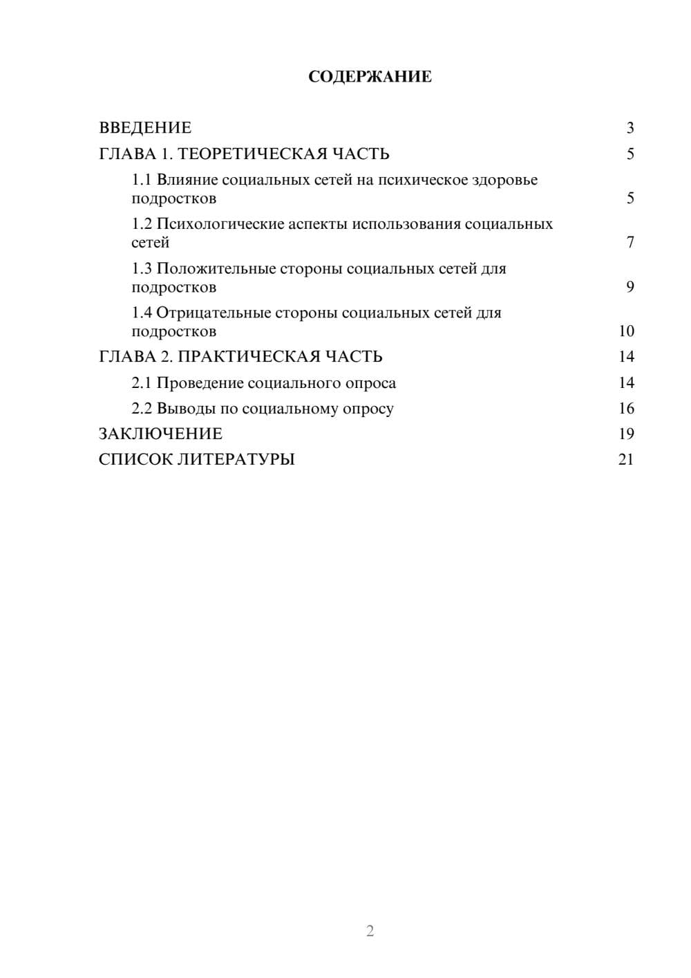 Предпросмотр проекта 2