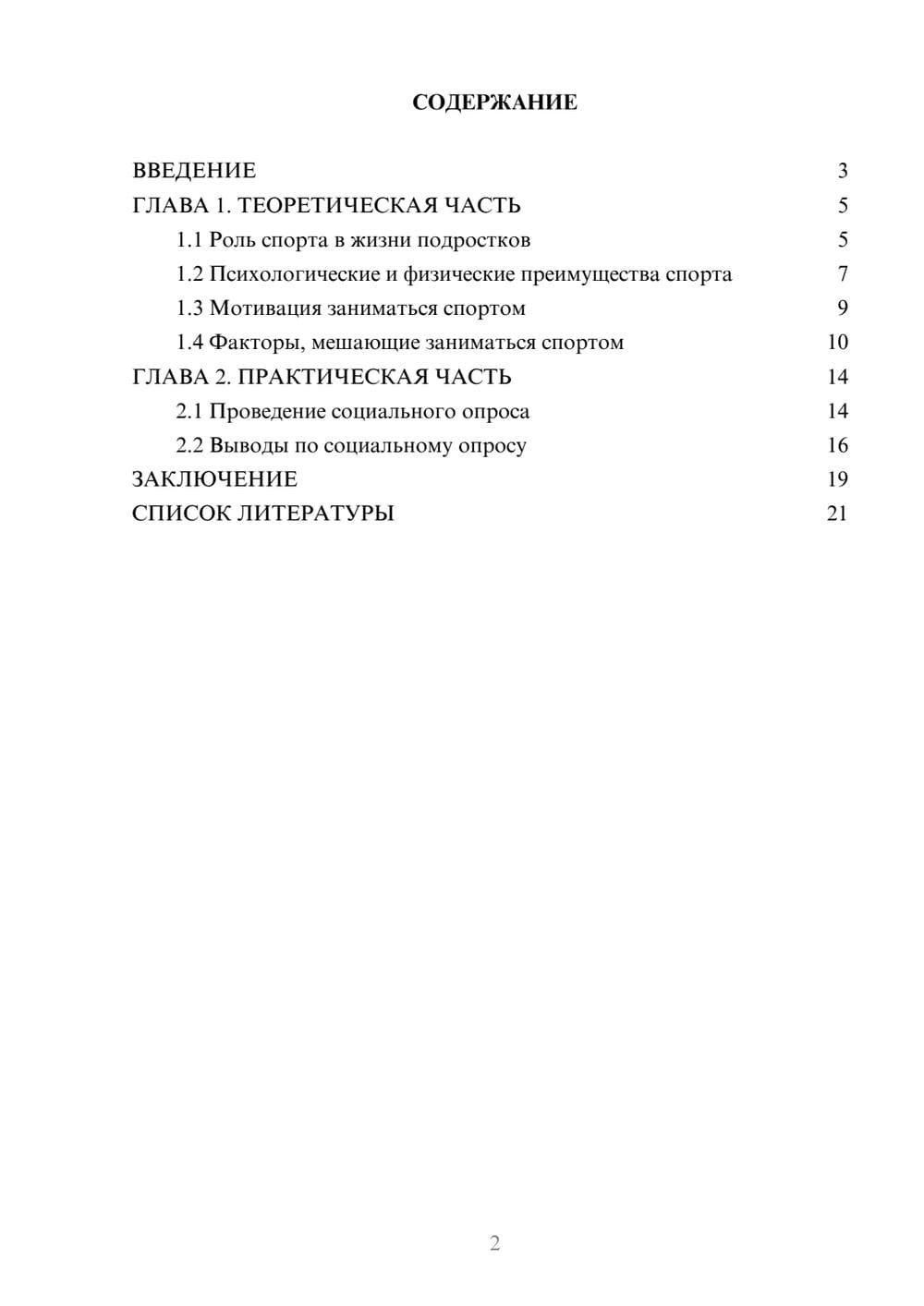 Предпросмотр проекта 2