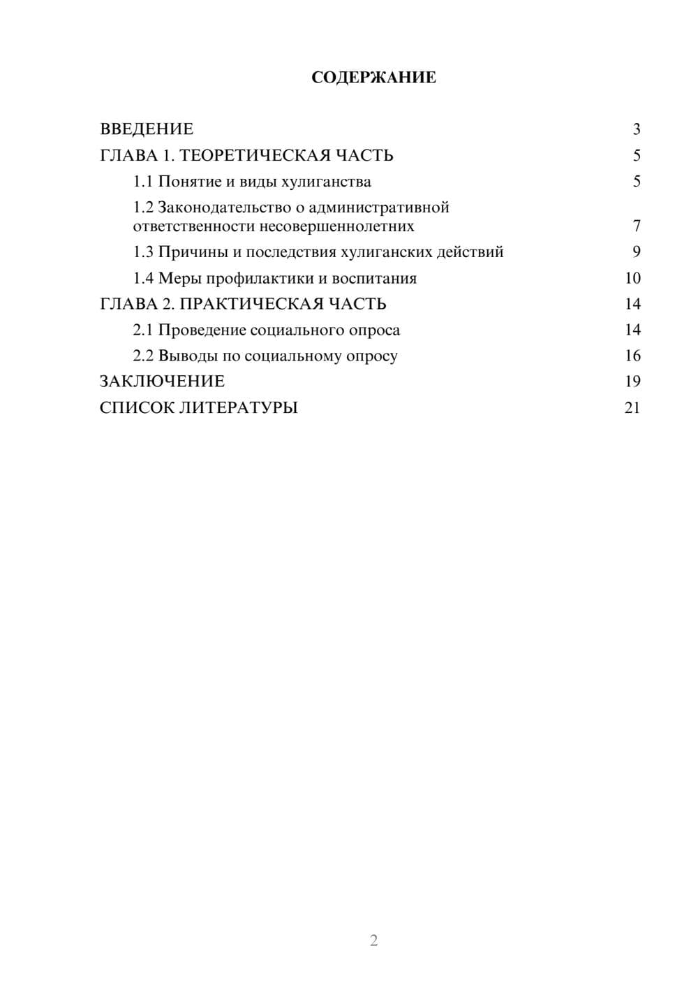 Предпросмотр проекта 2