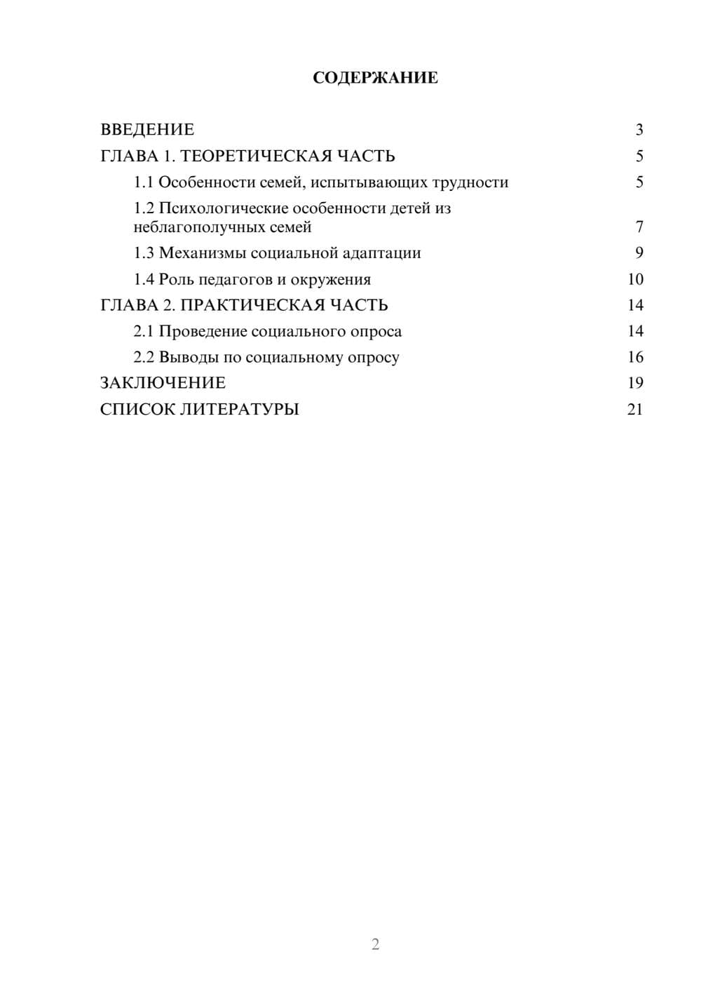 Предпросмотр проекта 2