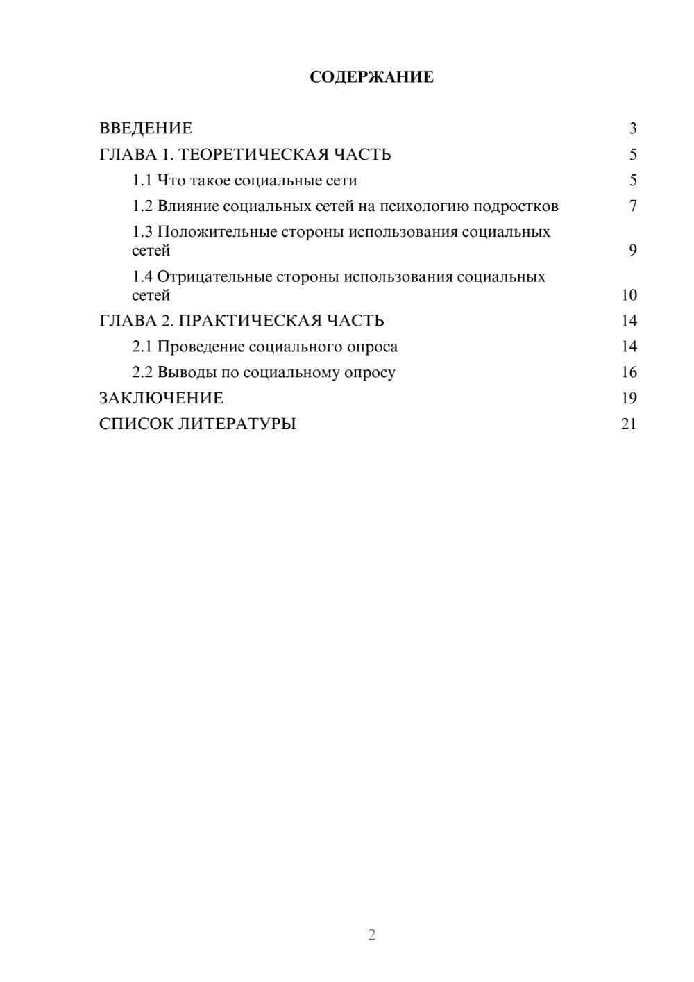 Предпросмотр проекта 2