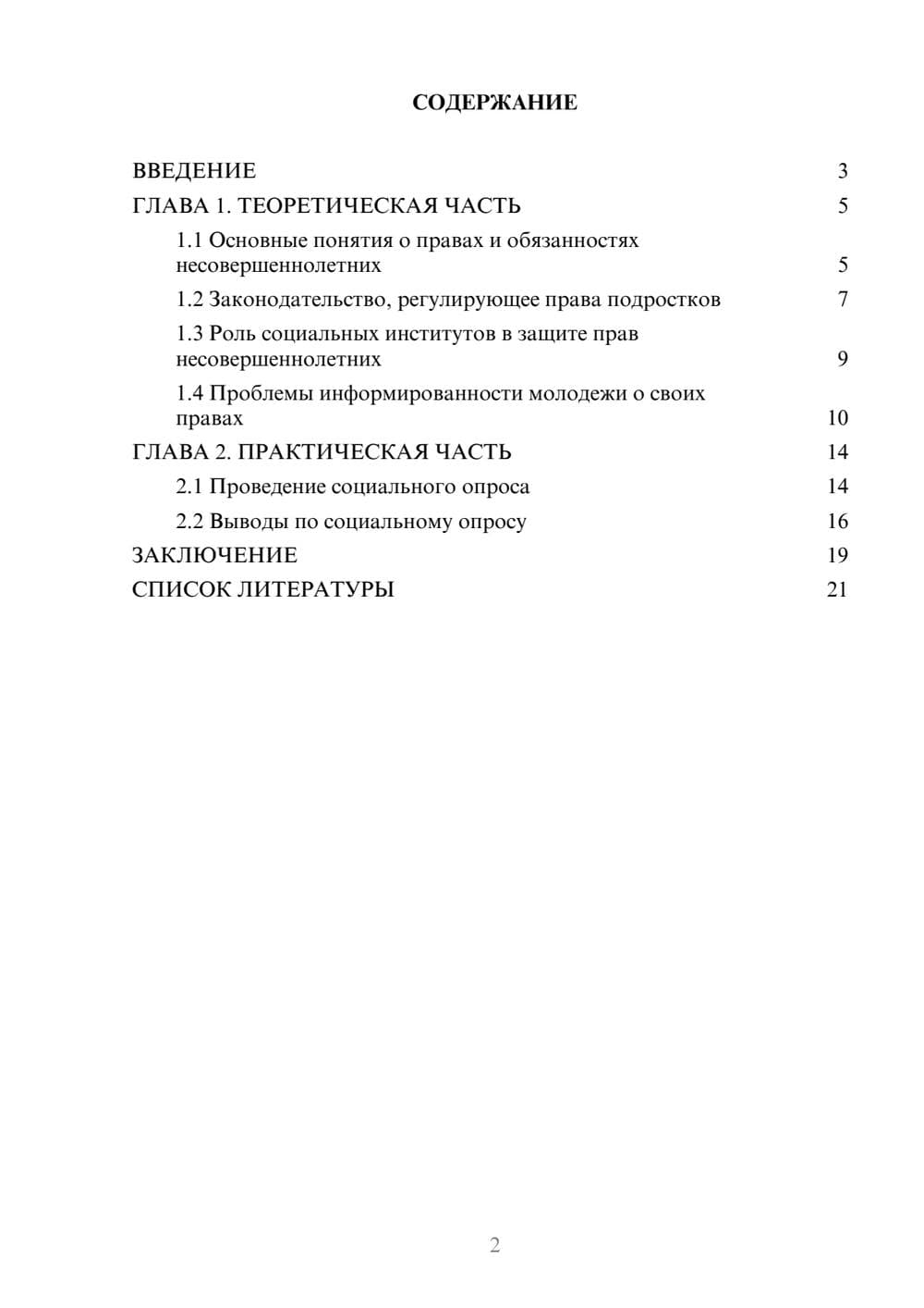 Предпросмотр проекта 2