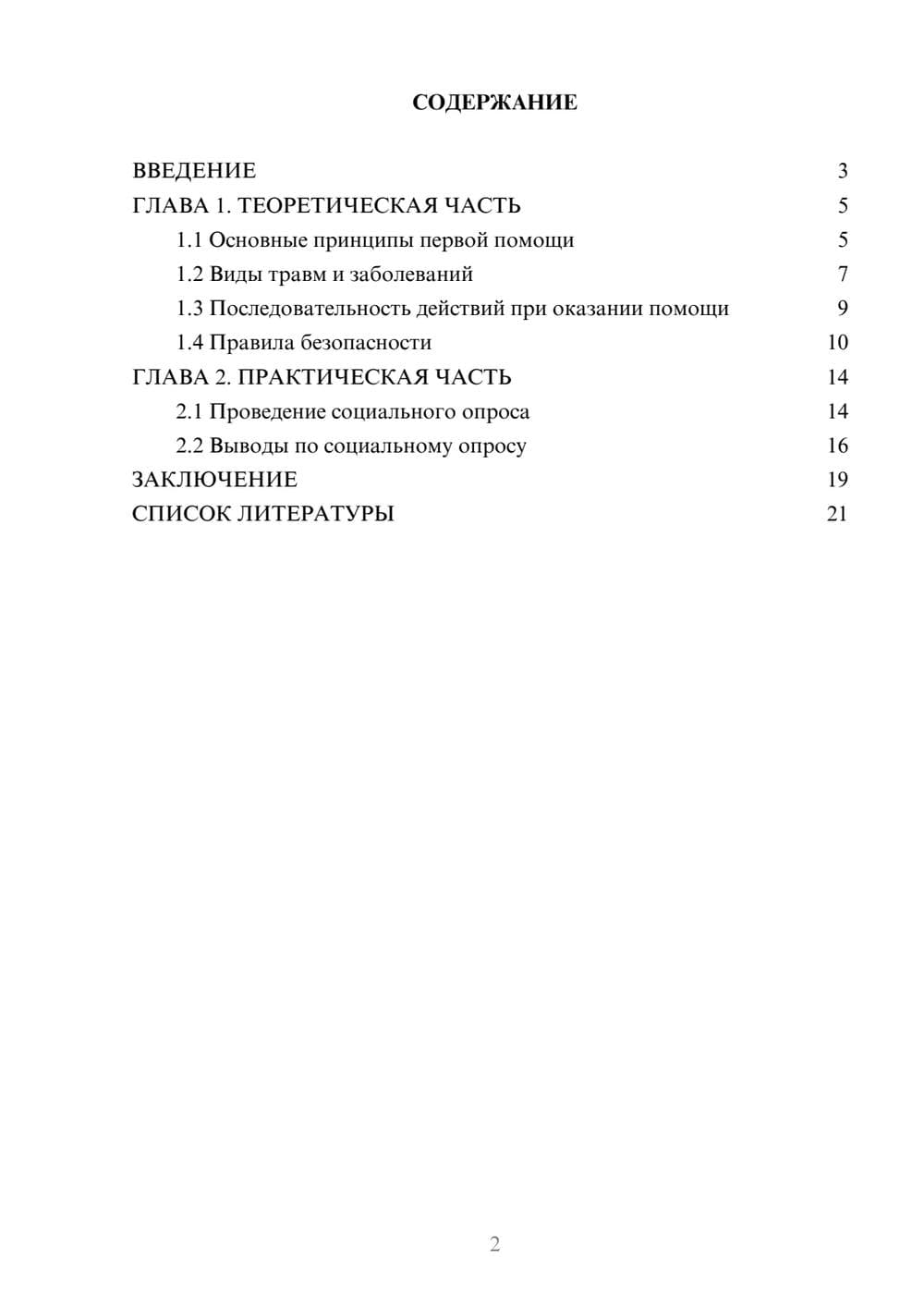 Предпросмотр проекта 2