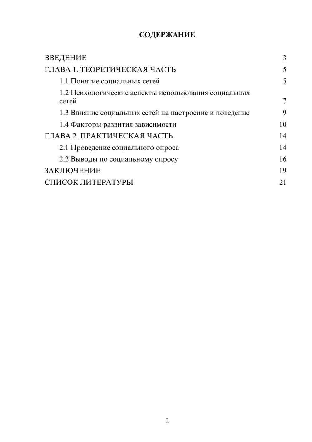 Предпросмотр проекта 2