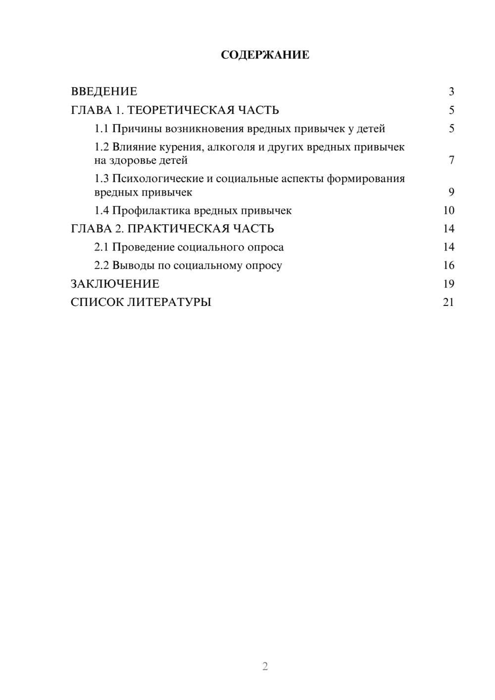 Предпросмотр проекта 2