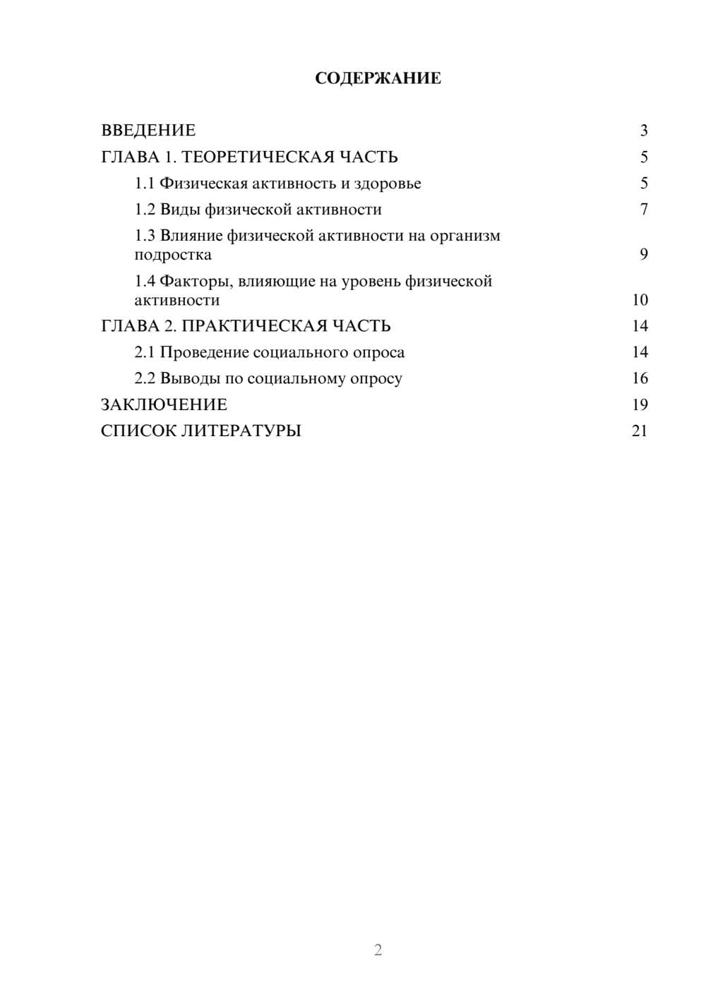 Предпросмотр проекта 2