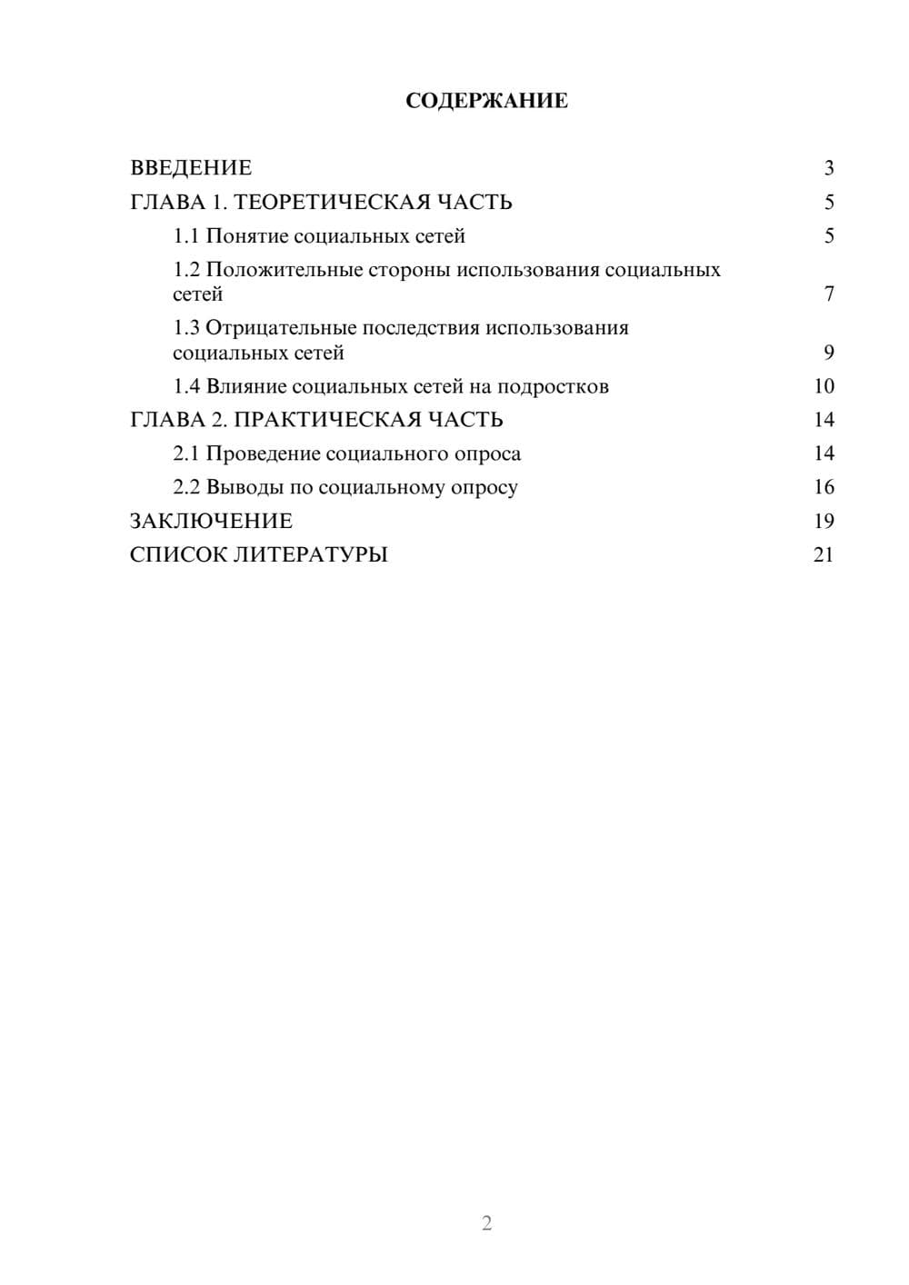 Предпросмотр проекта 2