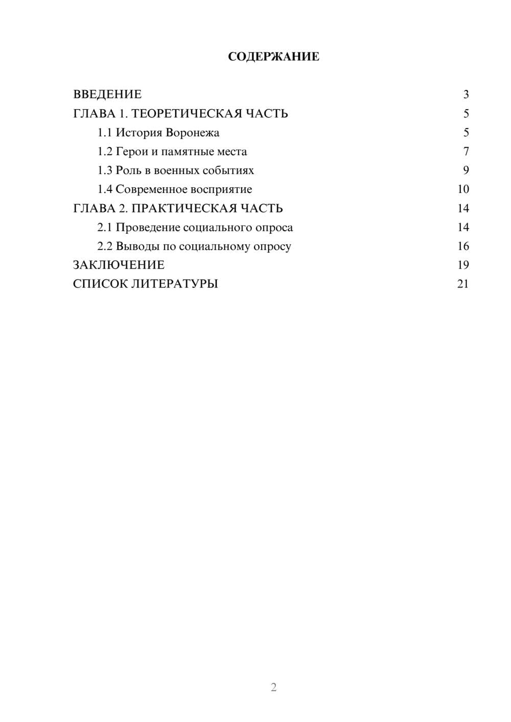 Предпросмотр проекта 2
