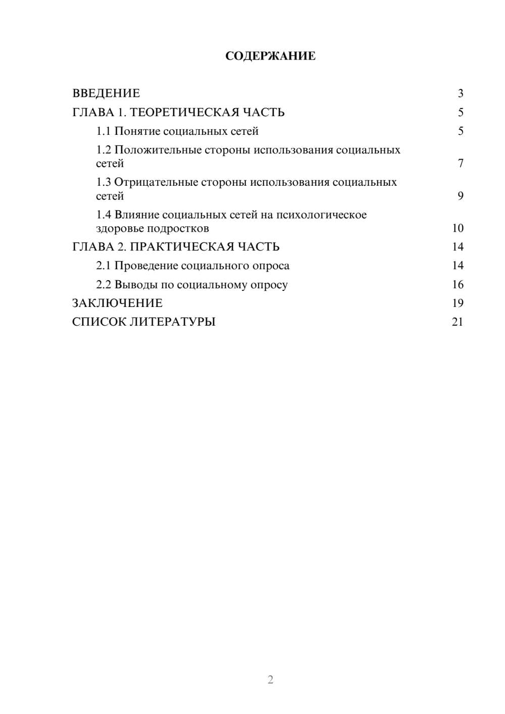 Предпросмотр проекта 2