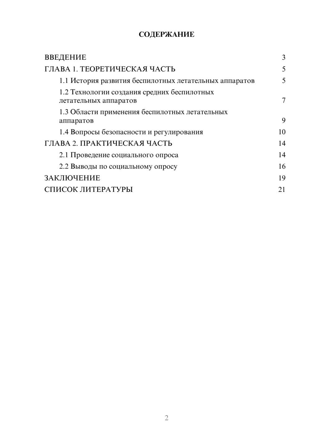 Предпросмотр проекта 2