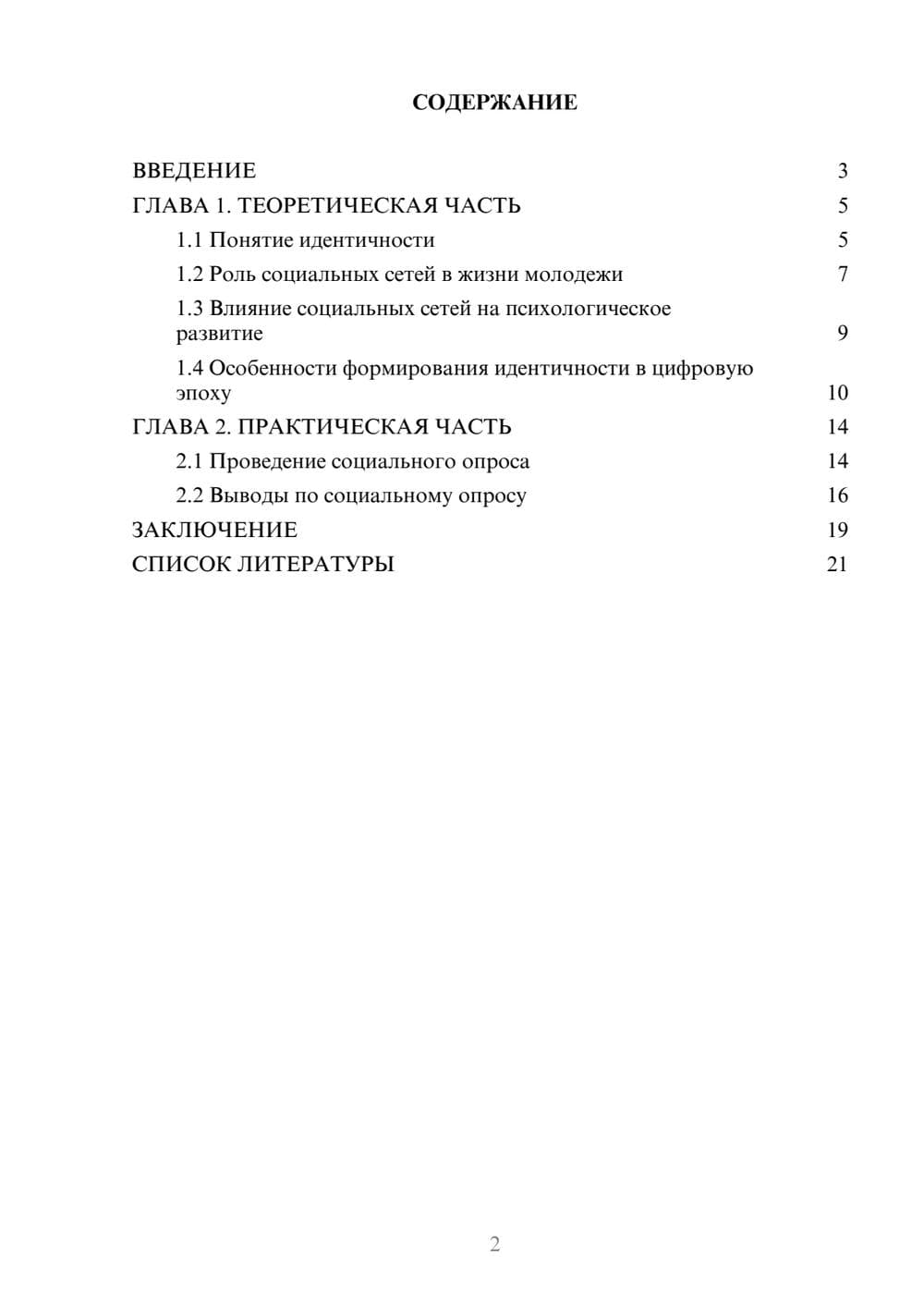 Предпросмотр проекта 2