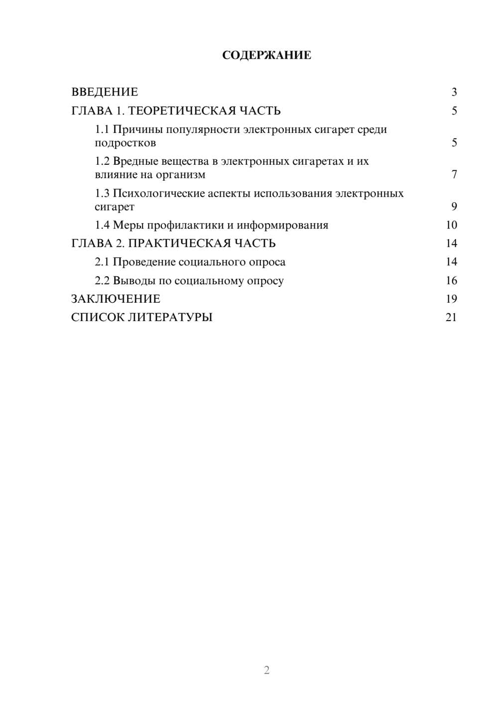 Предпросмотр проекта 2