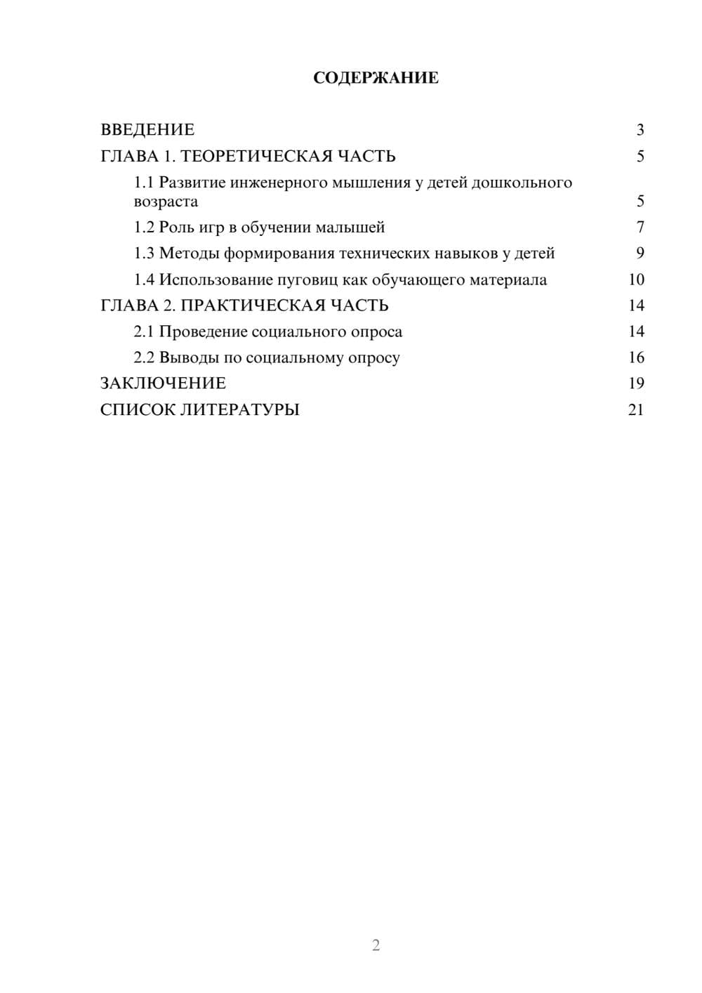 Предпросмотр проекта 2