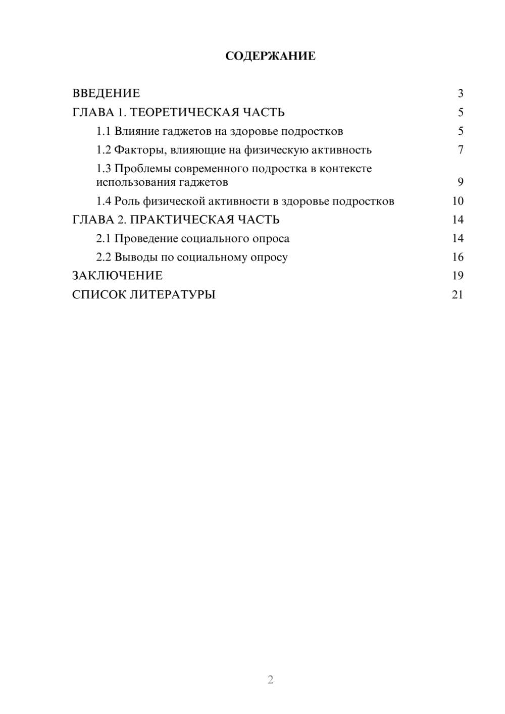 Предпросмотр проекта 2