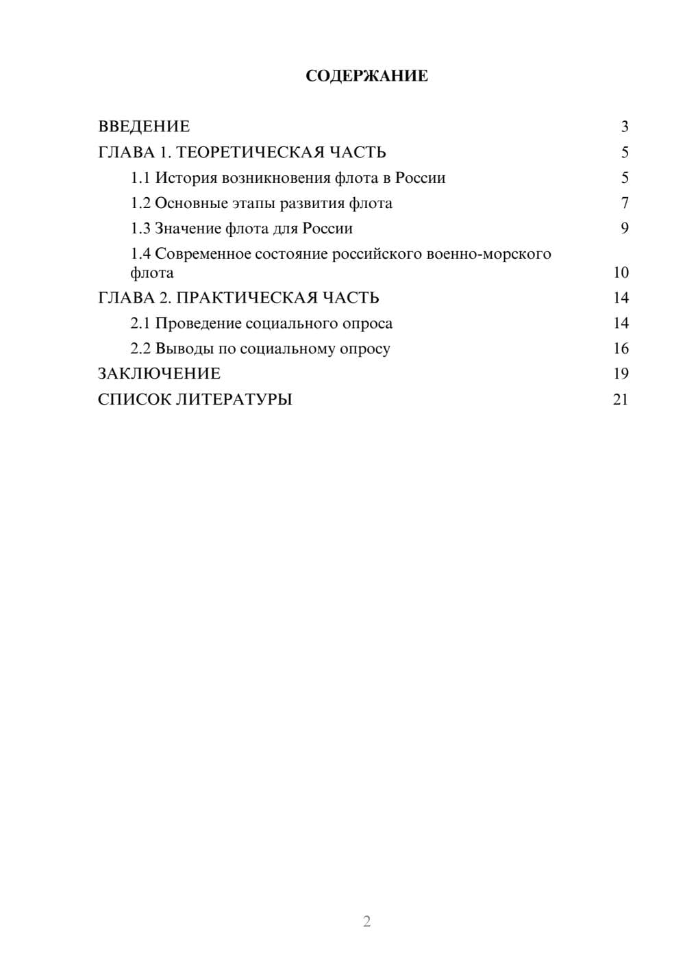 Предпросмотр проекта 2