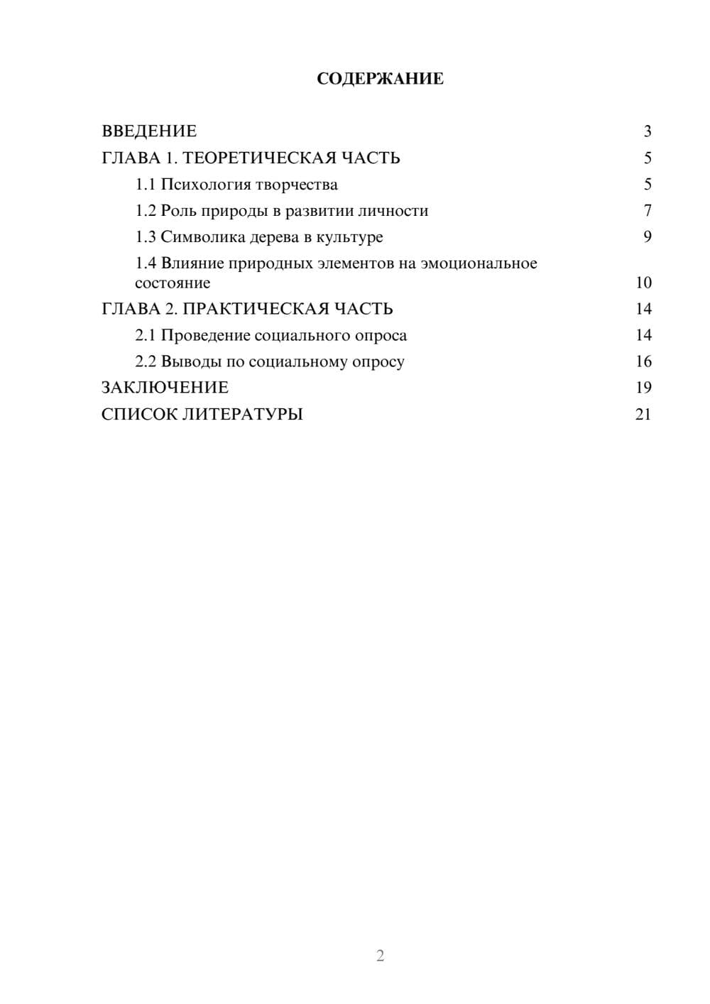 Предпросмотр проекта 2