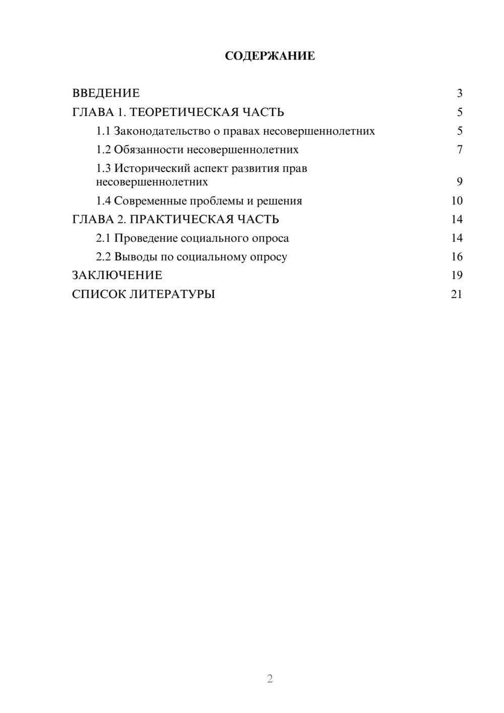 Предпросмотр проекта 2