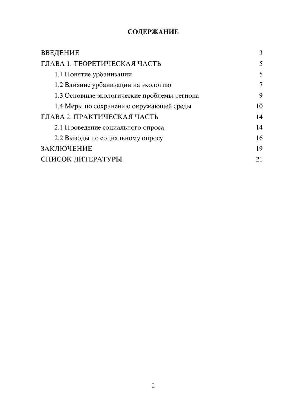 Предпросмотр проекта 2