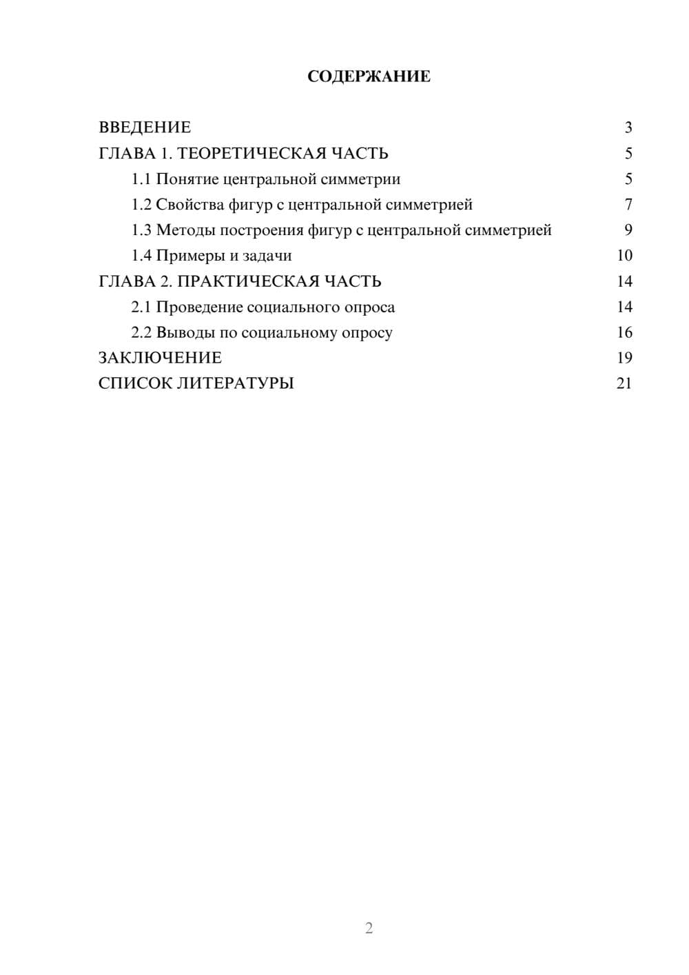 Предпросмотр проекта 2