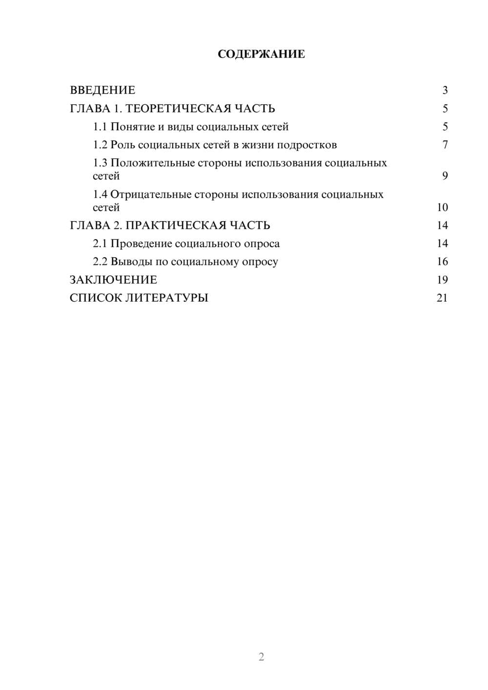 Предпросмотр проекта 2