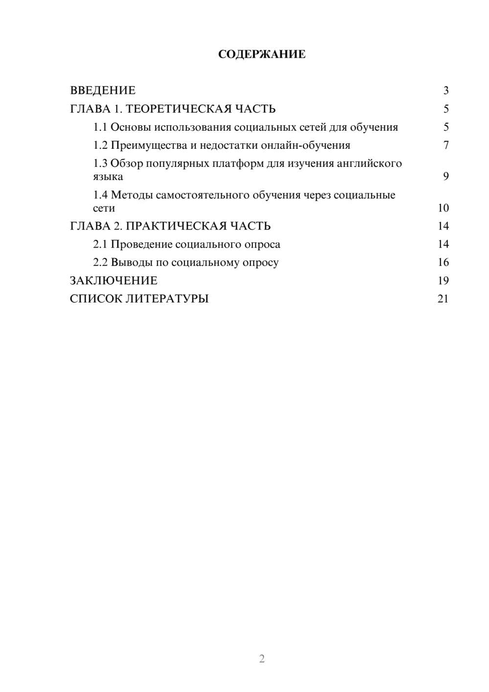 Предпросмотр проекта 2