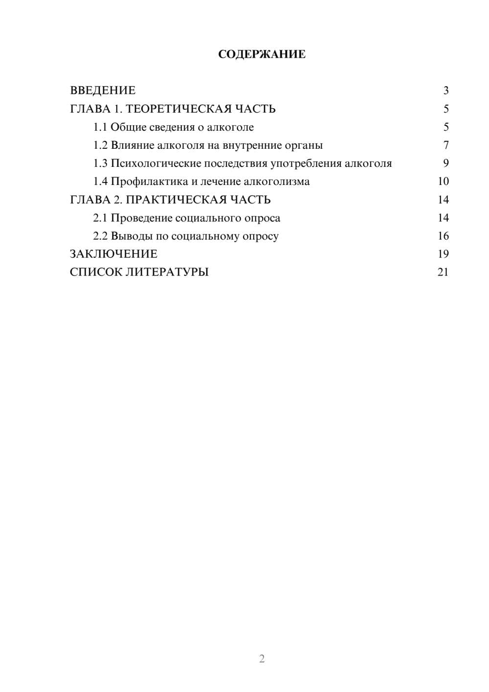 Предпросмотр проекта 2