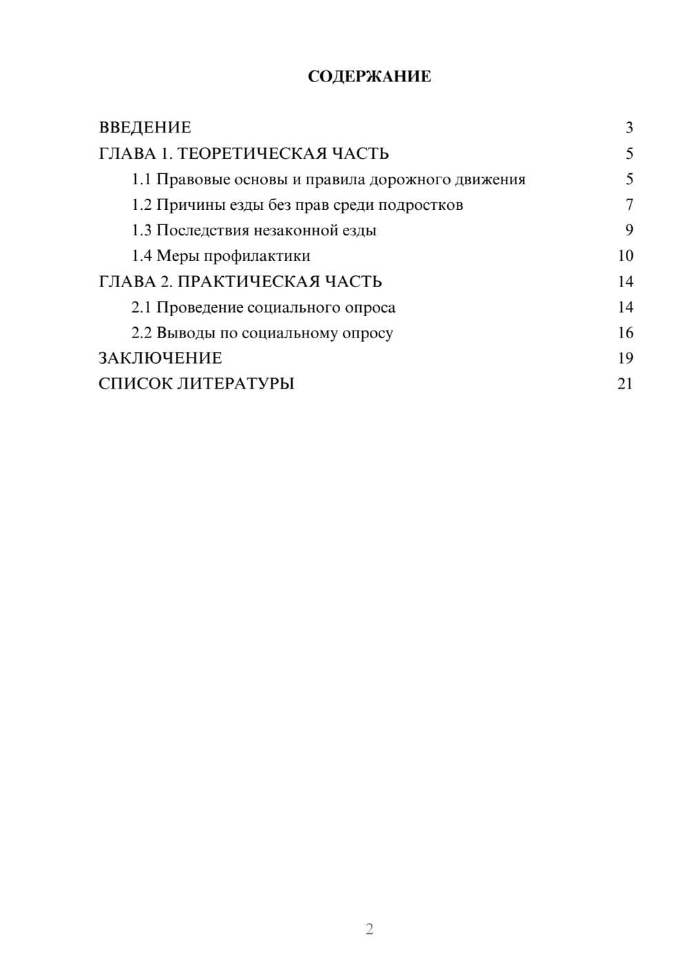 Предпросмотр проекта 2