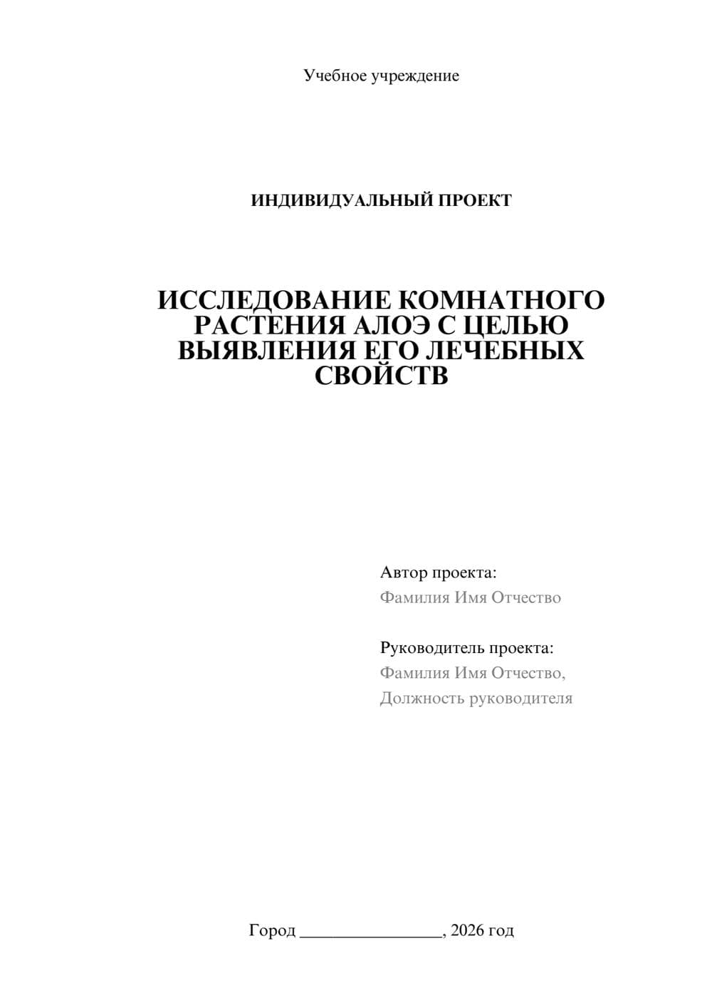 Предпросмотр проекта 1