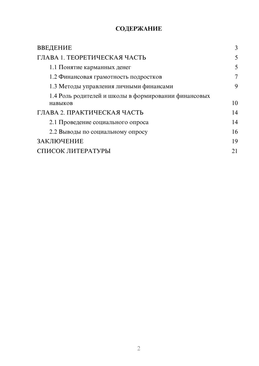 Предпросмотр проекта 2