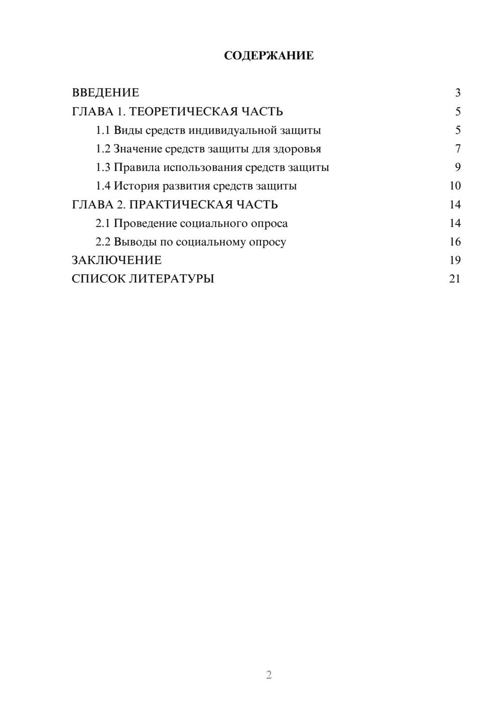 Предпросмотр проекта 2