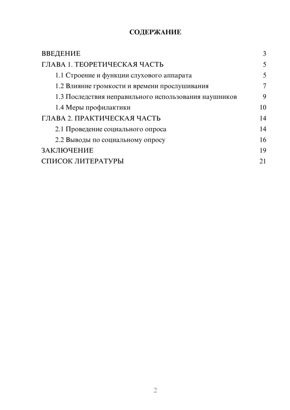 Предпросмотр проекта 2