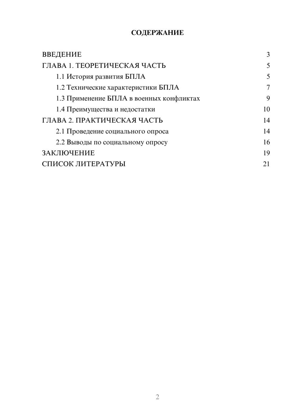 Предпросмотр проекта 2