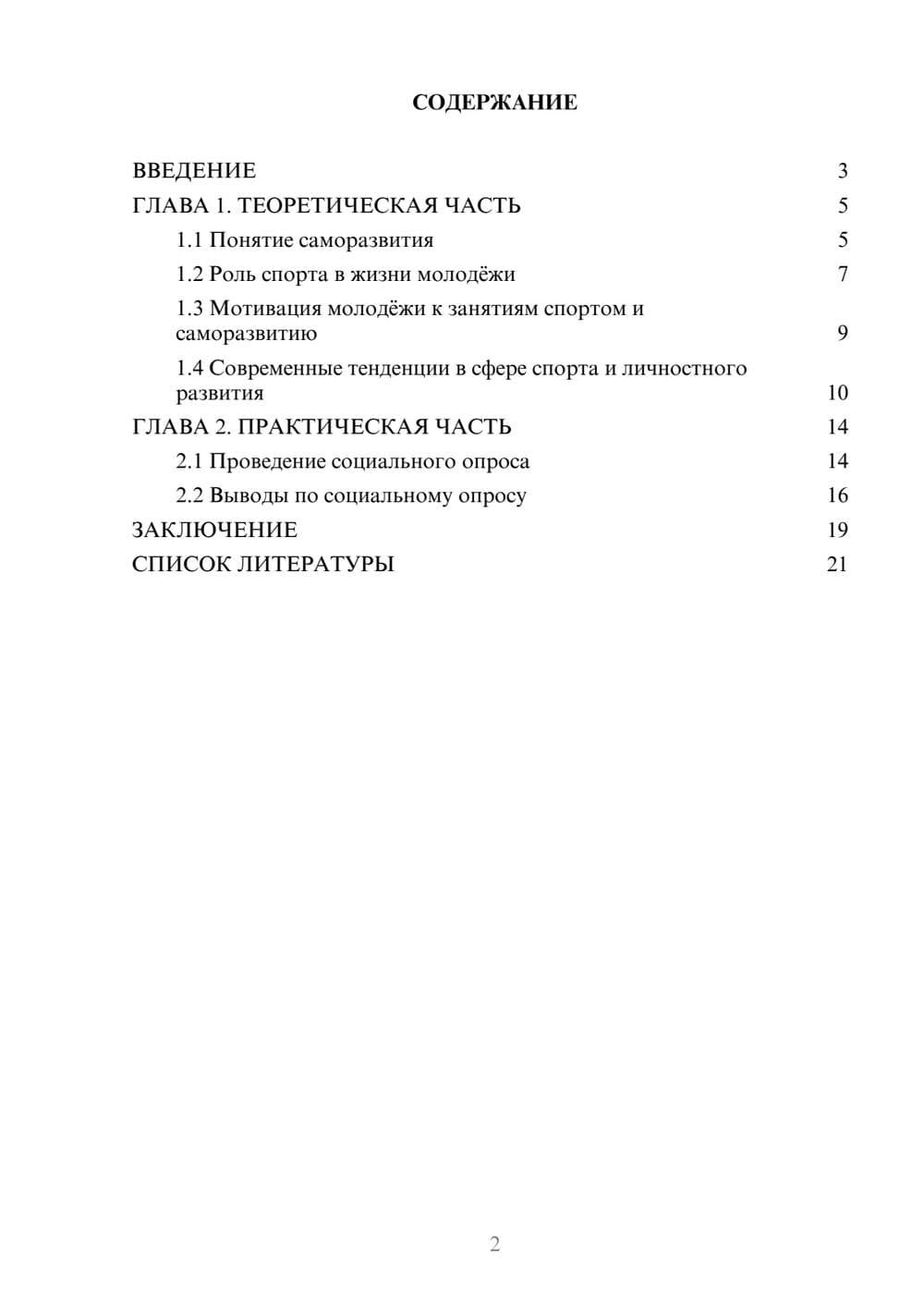 Предпросмотр проекта 2