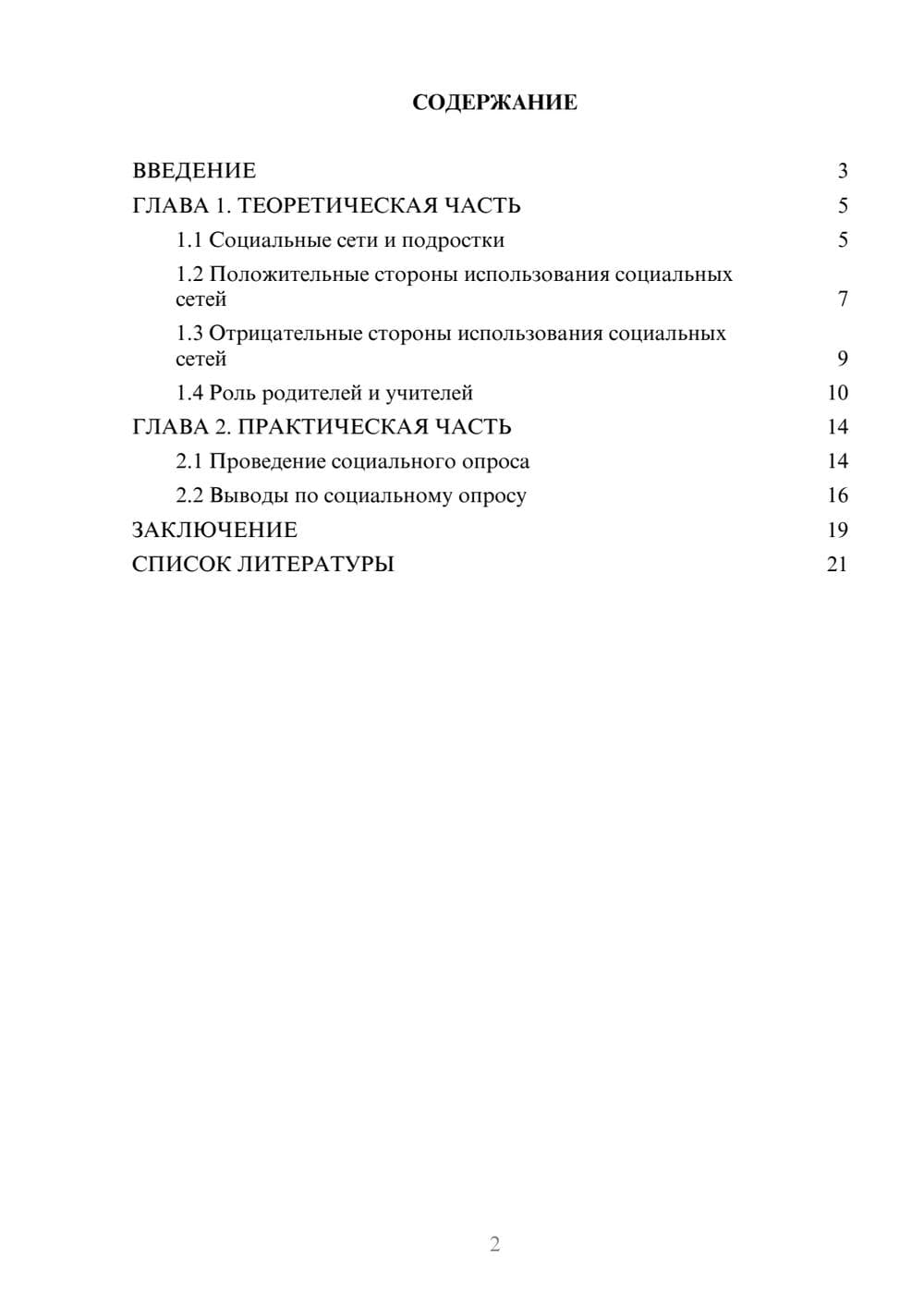 Предпросмотр проекта 2