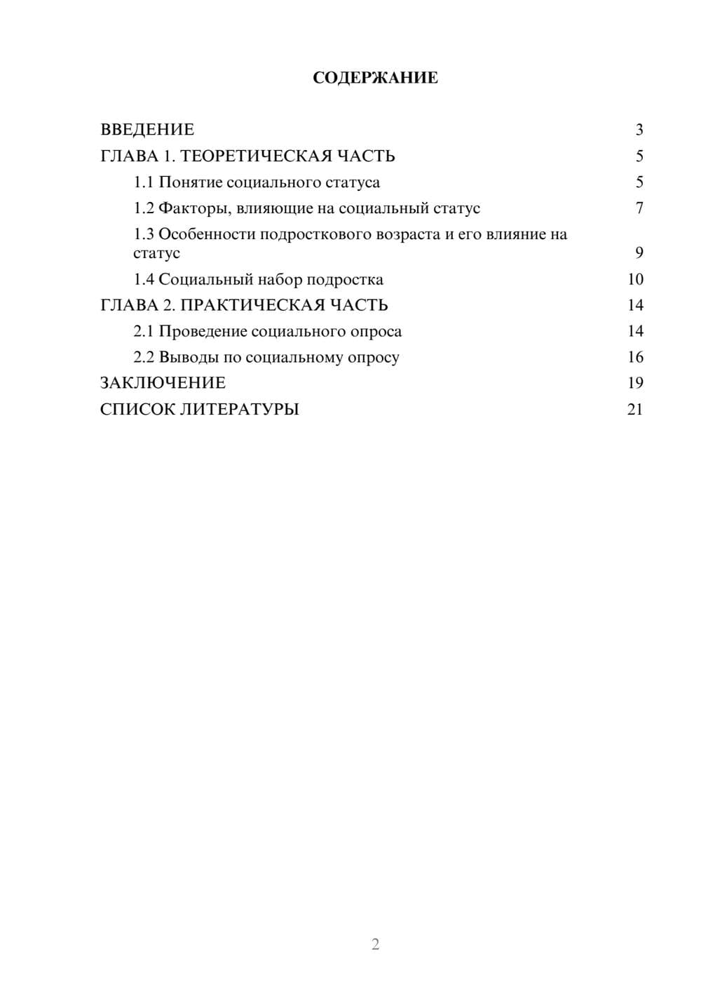 Предпросмотр проекта 2
