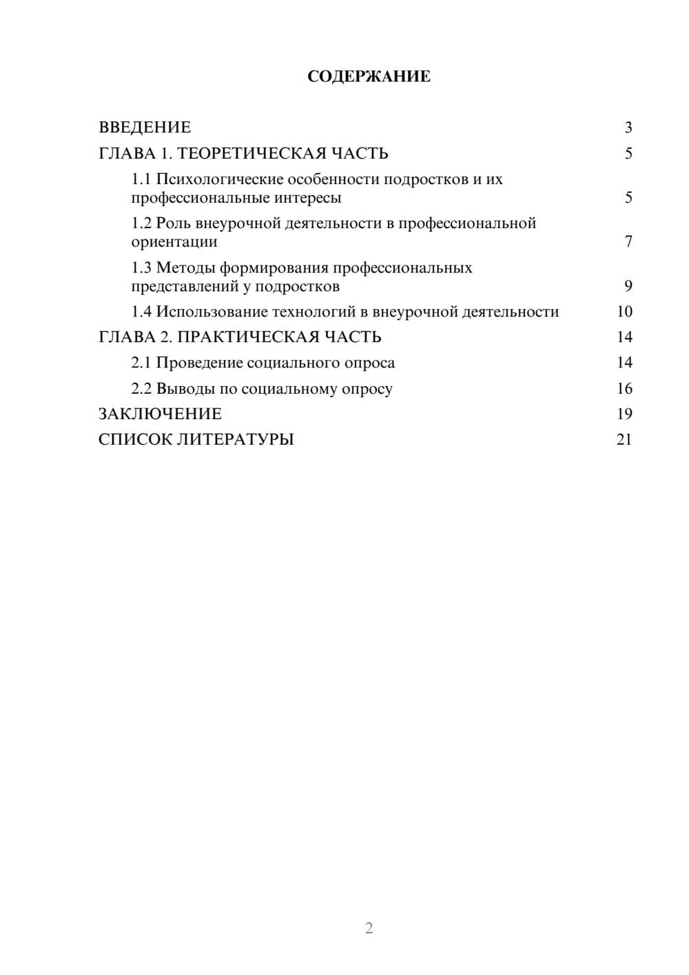 Предпросмотр проекта 2