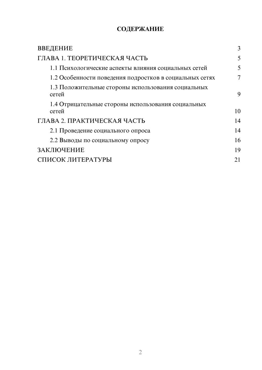 Предпросмотр проекта 2