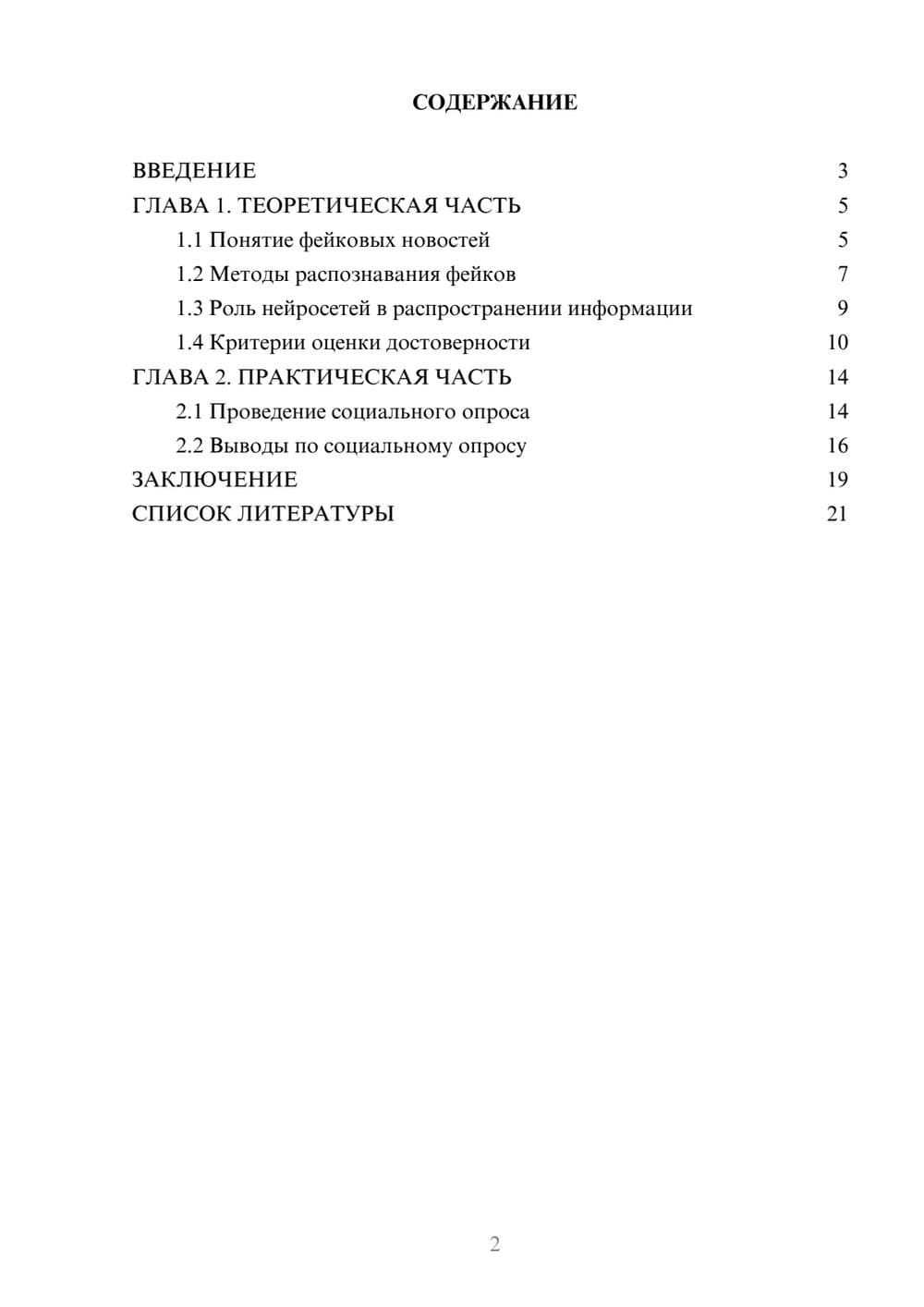 Предпросмотр проекта 2