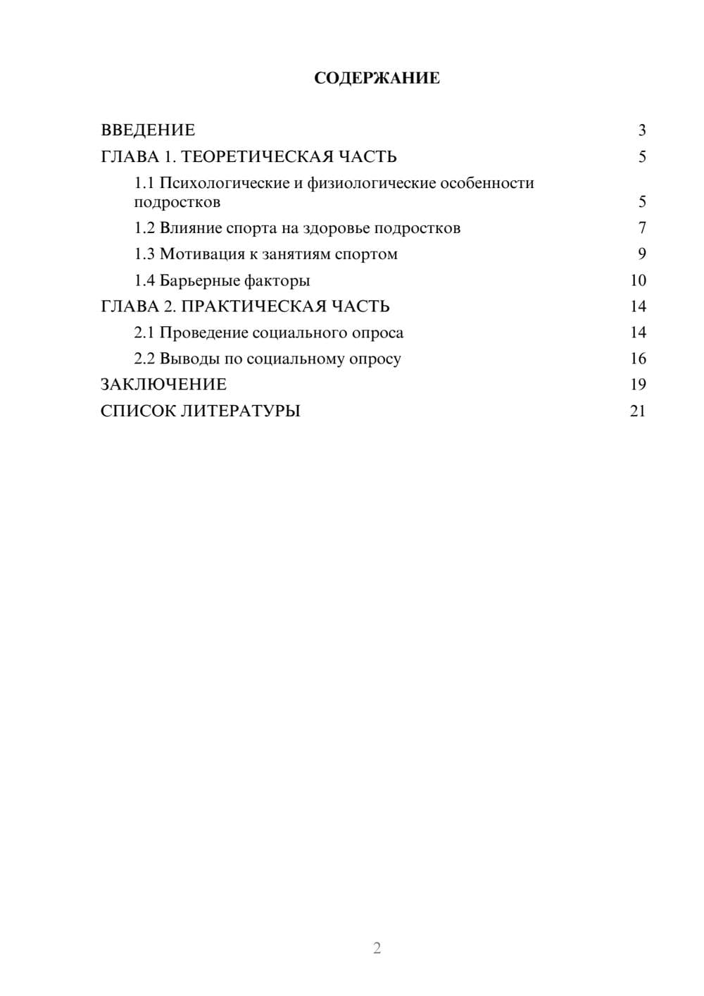 Предпросмотр проекта 2