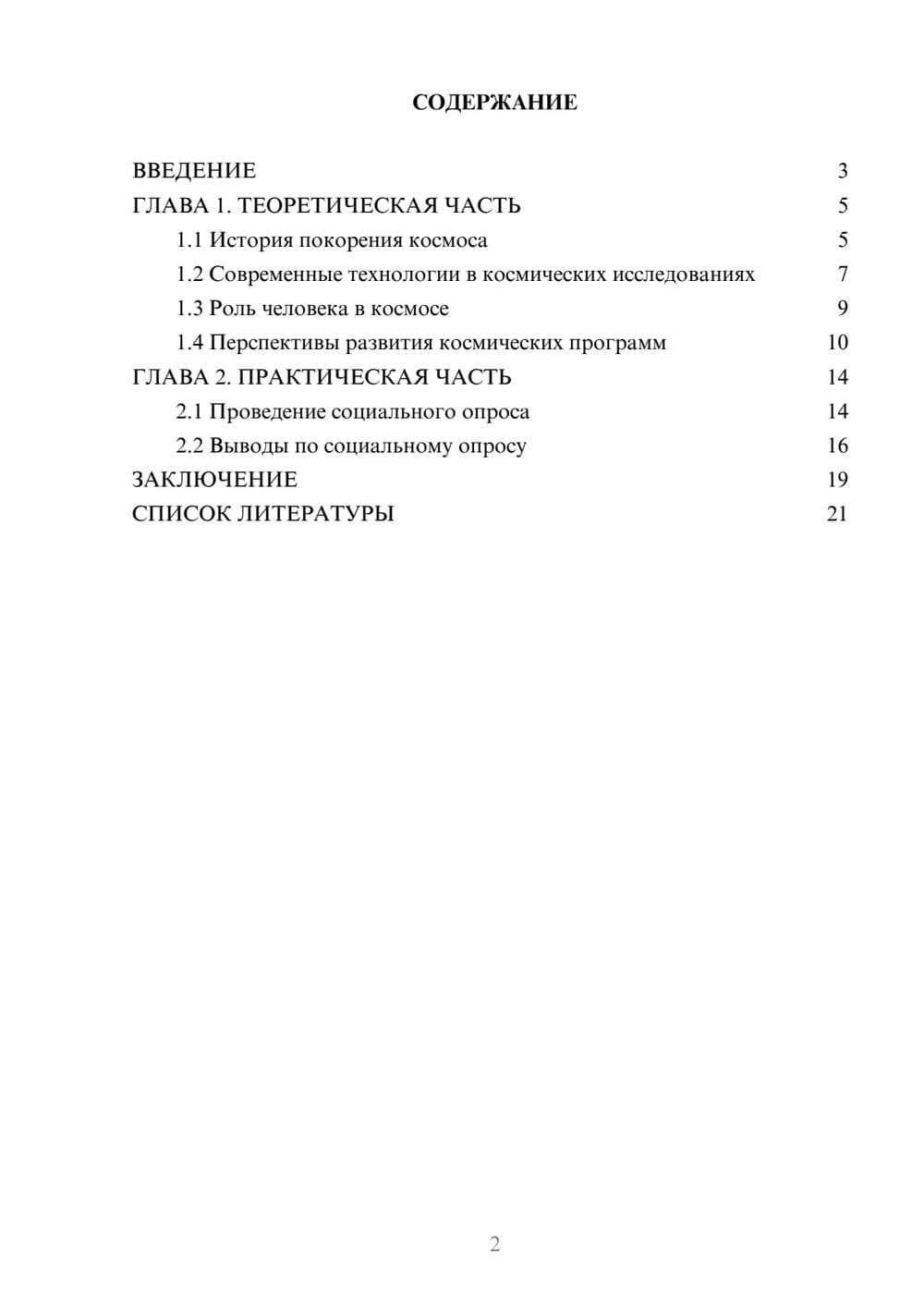 Предпросмотр проекта 2