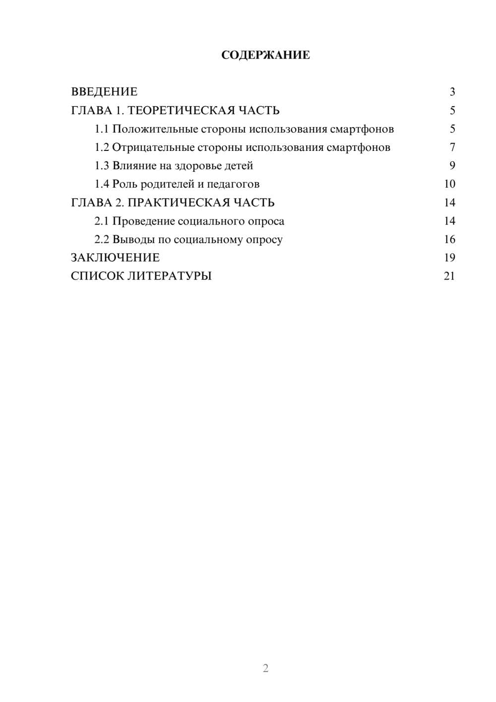 Предпросмотр проекта 2