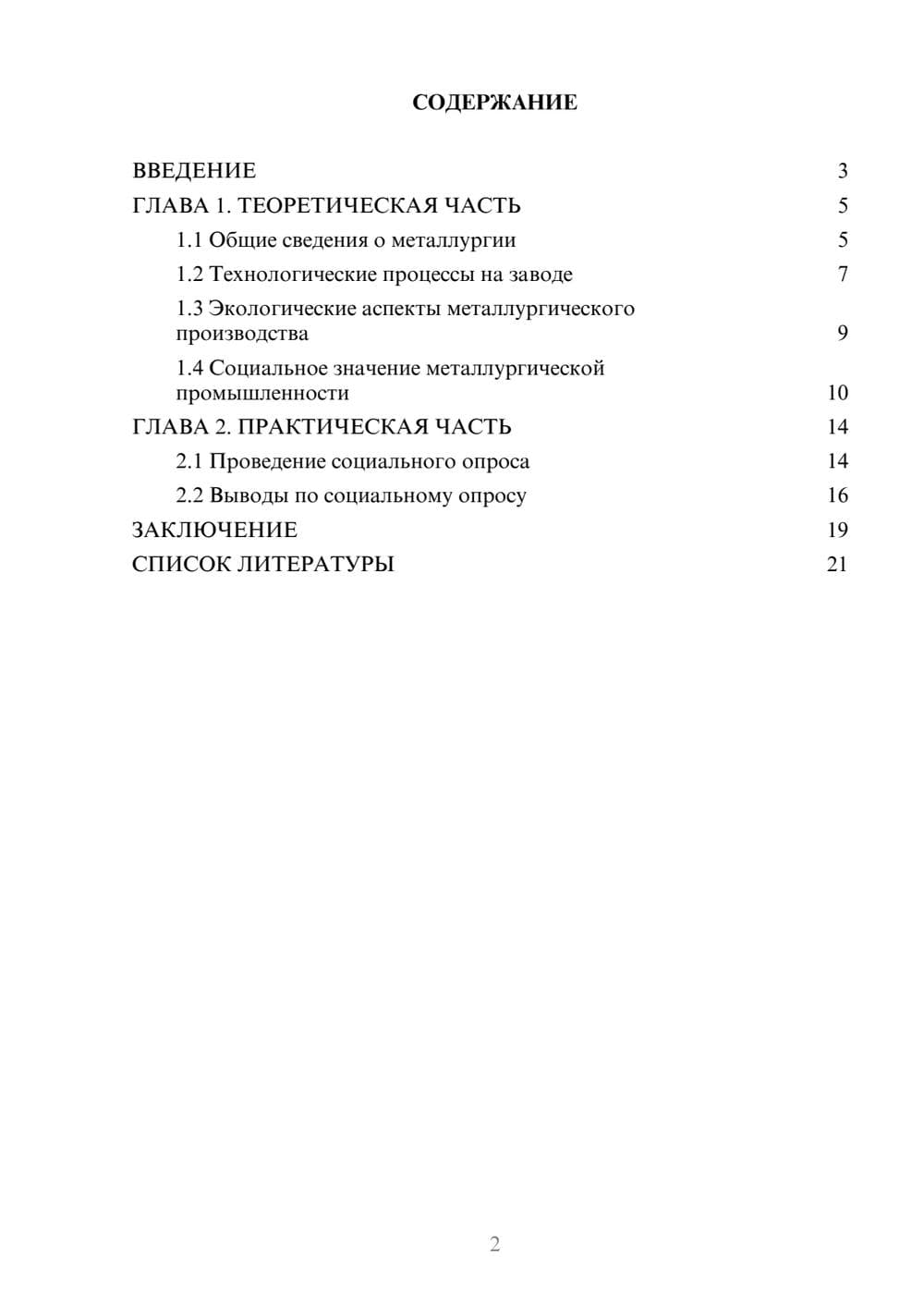 Предпросмотр проекта 2