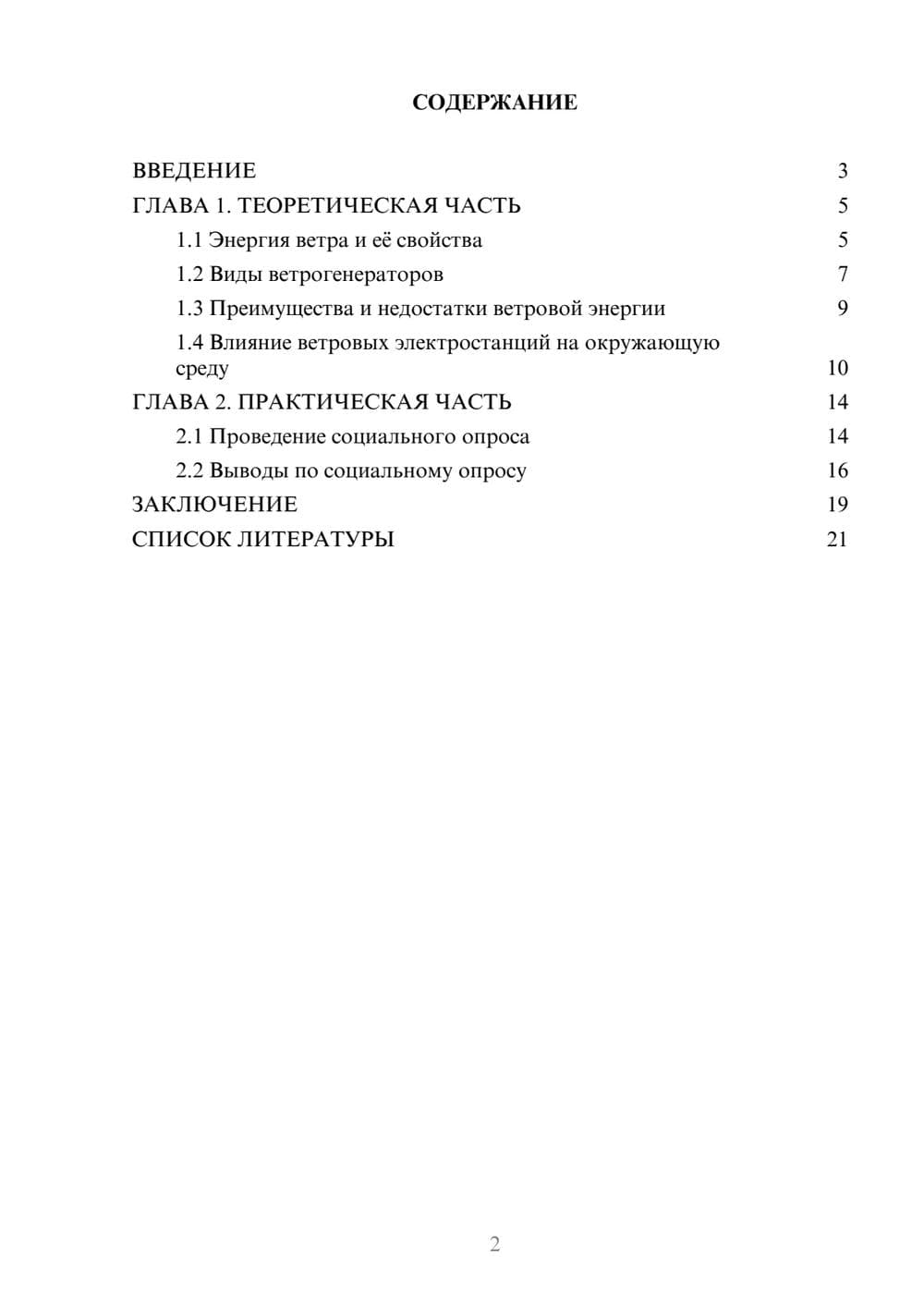 Предпросмотр проекта 2