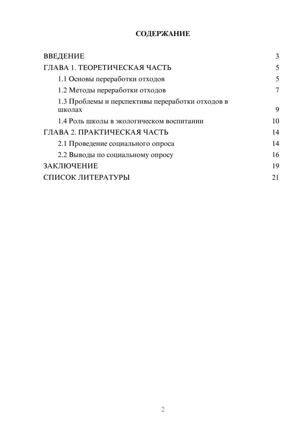 Предпросмотр проекта 2