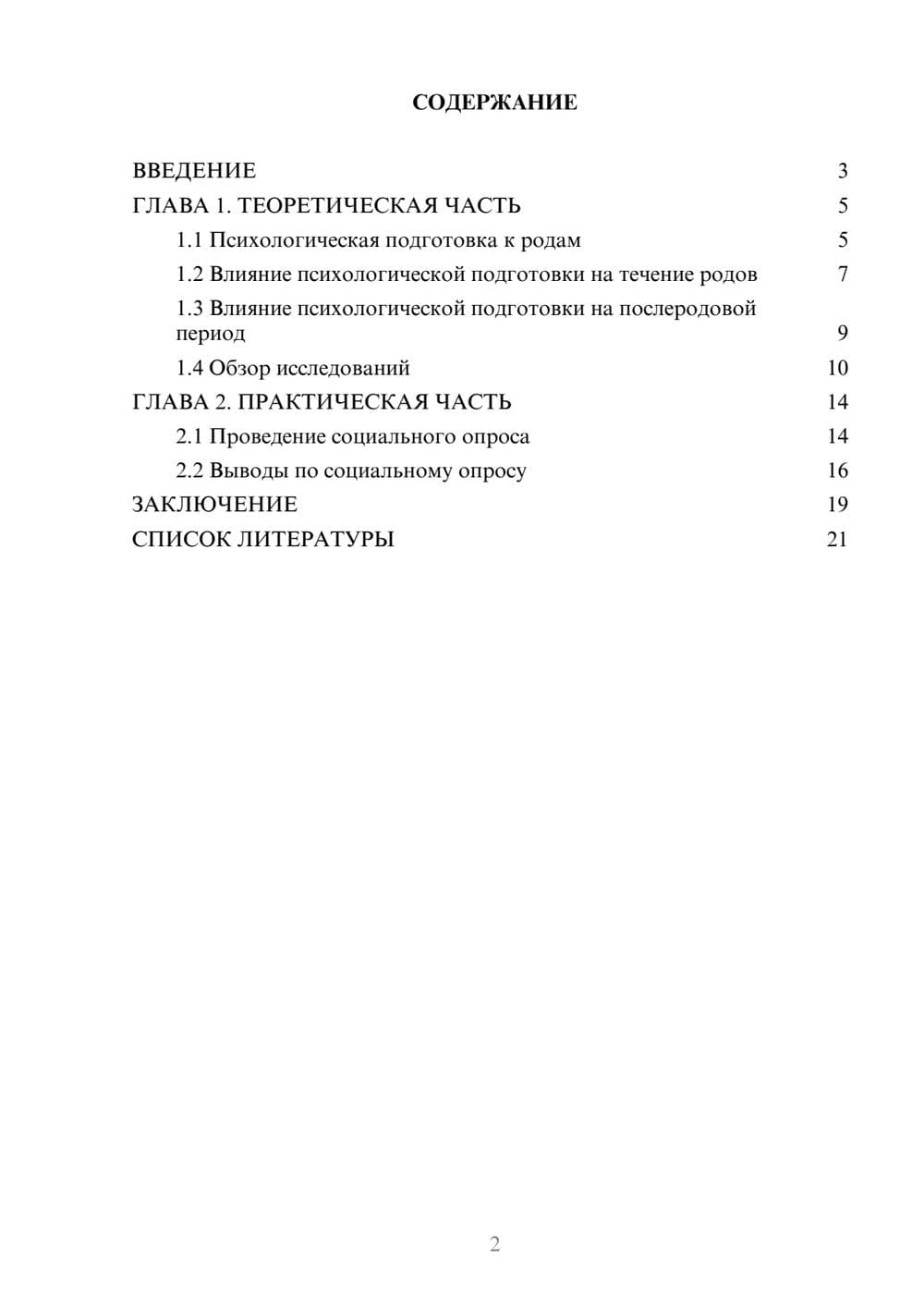 Предпросмотр проекта 2