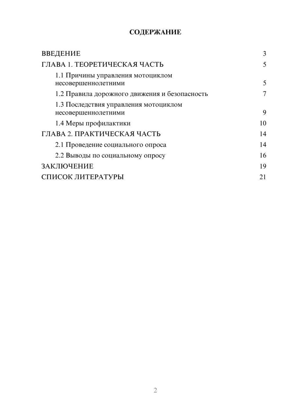 Предпросмотр проекта 2