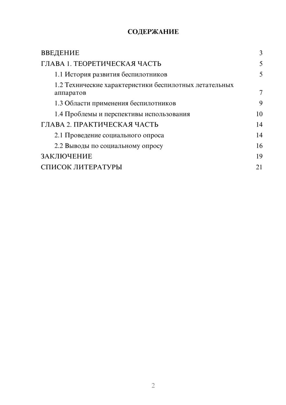 Предпросмотр проекта 2