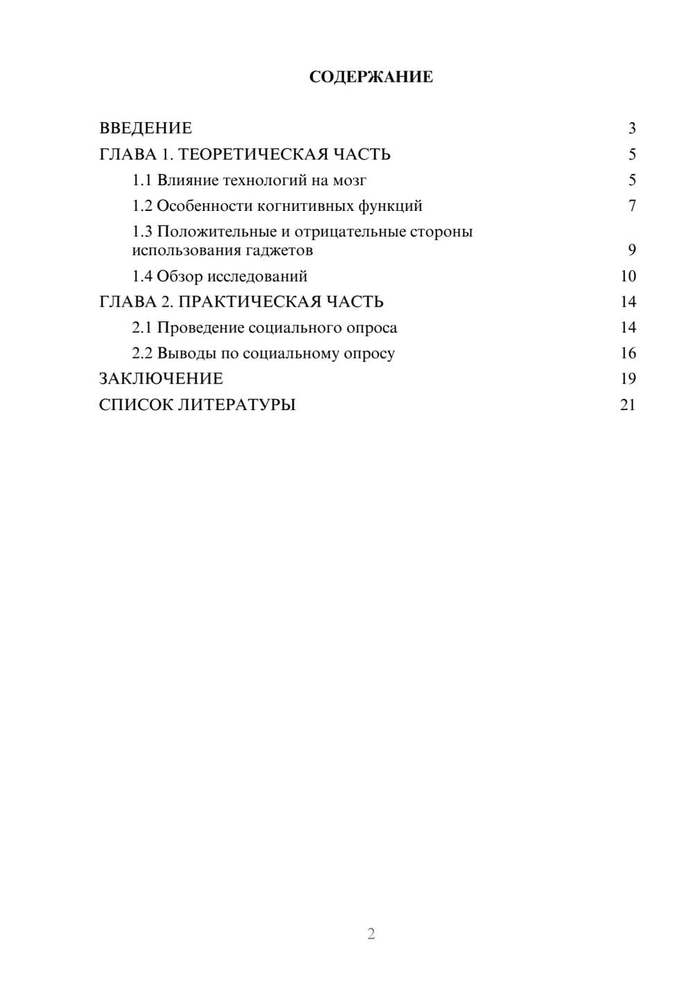 Предпросмотр проекта 2