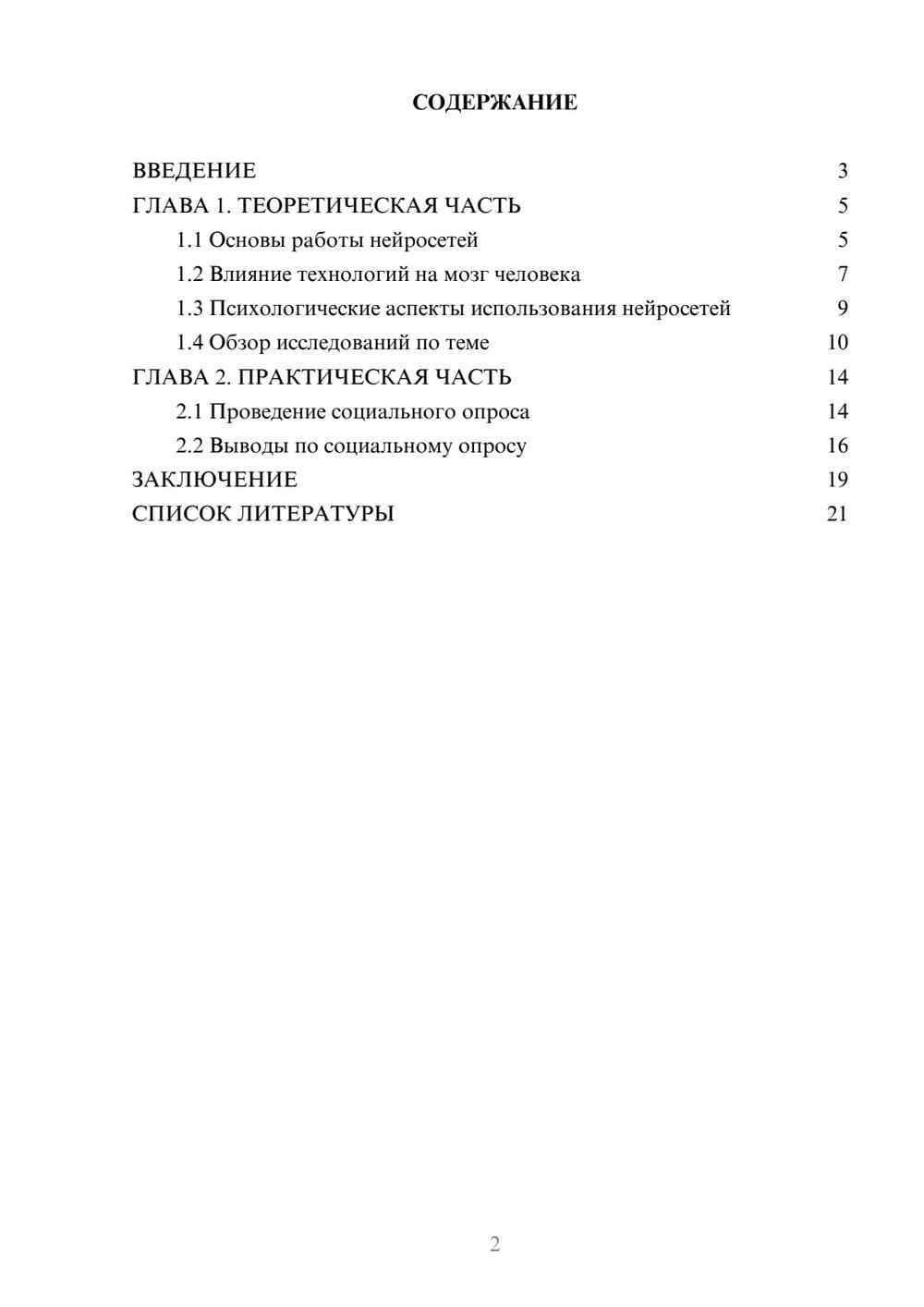 Предпросмотр проекта 2