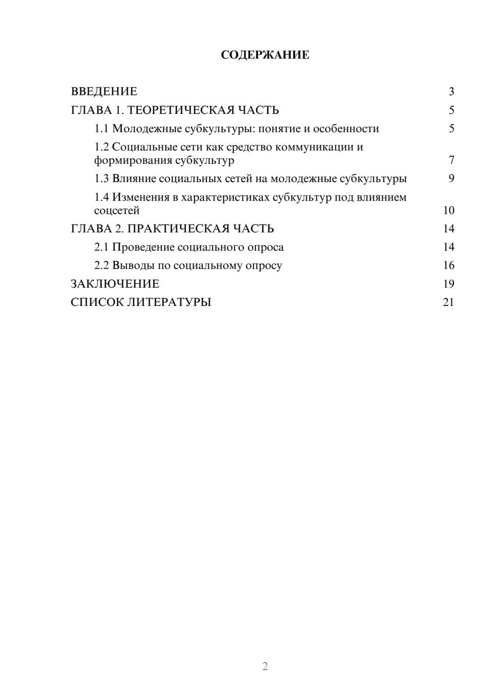 Предпросмотр проекта 2